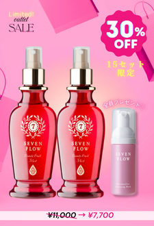【OUTLET SALE】セブンフロー<br />
ビューティーフルーツミスト (リニューアル前)　2本セット