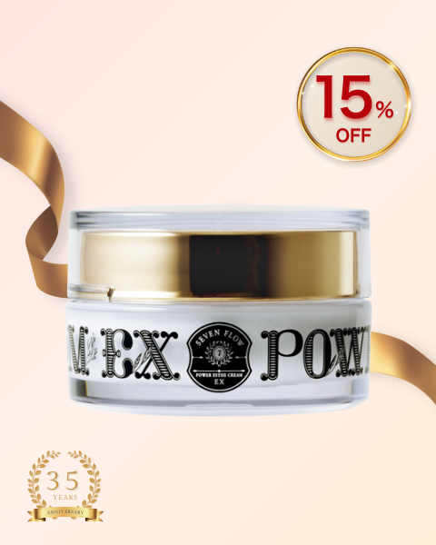 <35周年記念>セブンフロー<br />
パワーエステクリームEX 15%OFF