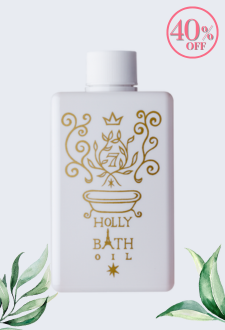［年末特別企画］セブンフロー　<br />
ホーリー バスオイル 40％OFF<br />
（浴用化粧料・ﾎﾞﾃﾞｨﾄﾘｰﾄﾒﾝﾄ）　