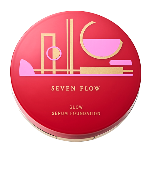 セブンフロー<br />
グロウセラム　ファンデーション　［専用ケースR］